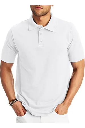Hanes Herren kurzärmeliges X-Temp W/FreshIQ Polo, , 3X-Groß