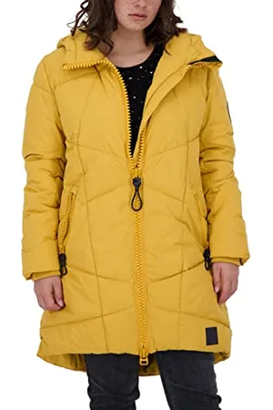 alife kickin ALIFE and Kickin KasiaAK A Coat – Damen Winterjacke Parka – Mantel mit Kapuze – Perfekt für Kalte Tage, Herbst & Winter – Robuste Jacke XXL