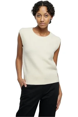 Urban classics Damen TB6078-Ladies Knit Slipover Sweatshirt, , 3XL