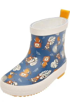 Playshoes Gummistiefel Halbschaft Dschungel Unisex Kinder Gummistiefel, , 22 EU