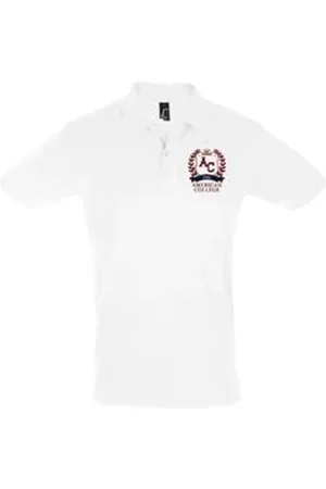 American College Unisex Herren Damen Manner Frauen Polo Shirt, , XL