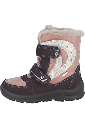 Lurchi 63L1073008 Schneestiefel, pink-Purple-Grey, 34 EU Weit