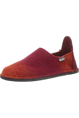 ARA Damen COSY Hausschuh, ROT-MULTI, 41