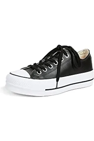 Converse LONAS 561681C-001 LEATHER MODA JOVEN NEGRO