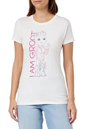 Marvel Damen Woiamgmts001 T-Shirt, , X-Large