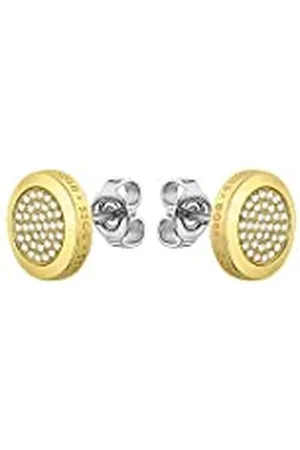 HUGO BOSS Jewelry Ohrstecker für Damen Kollektion MEDALLION Gelbgold - 1580297