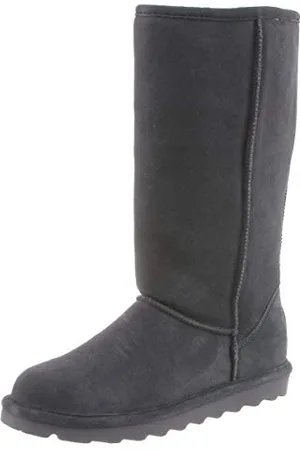 Bearpaw Damen Elle Tall Schlupfstiefel, Grau (Charcoal 030), 40 EU