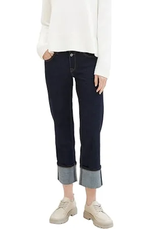 TOM TAILOR Damen Alexa Straight Jeans, , 36/28
