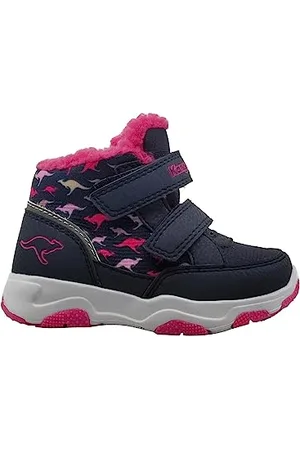 KangaROOS KS-Goku V Stiefel, dk Navy/Daisy pink, 24 EU
