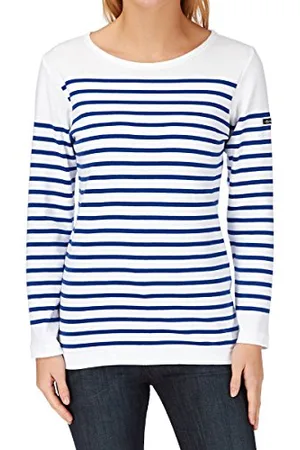 Armor.lux Damen Marinière "Amiral" Femme Langarmshirt, , 34 EU