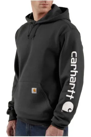 Carhartt Herren Sleeve Logo Hooded Sweatshirt Kapuzenpullover, , M