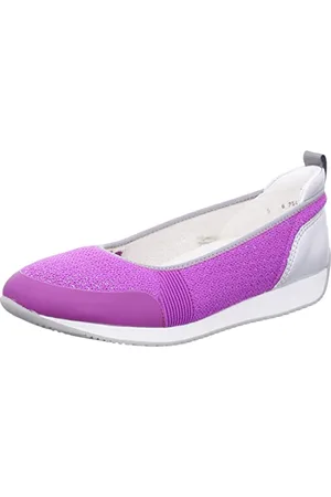 ARA Damen Porto Ballerinas, PINK,PINK-MET/Silber, 36.5 EU