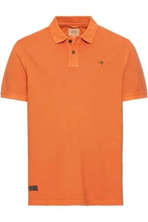 Camel Active Herren Pique Kurzarm Poloshirt in Regular Fit aus Reiner Baumwolle Menswear-M