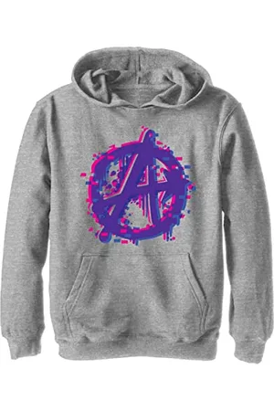 Marvel Unisex Kinder Avengers Glitch Icon Hoodie, , S