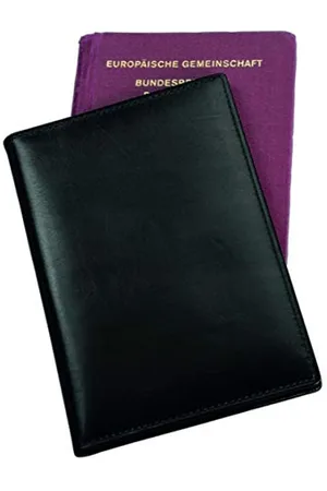 Alassio 42059 - Passhülle aus Echt Leder/Nappaleder, Hülle mit eingearbeiteter RFID Document Safe Folie, Personalausweishülle in , Ausweishülle ca. 9,5 x 14 cm