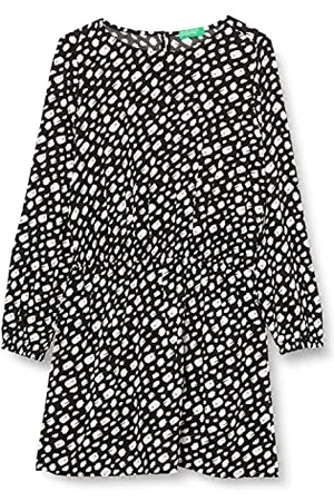Benetton Mädchen Vestito 4t255vey0 Kleid, , S