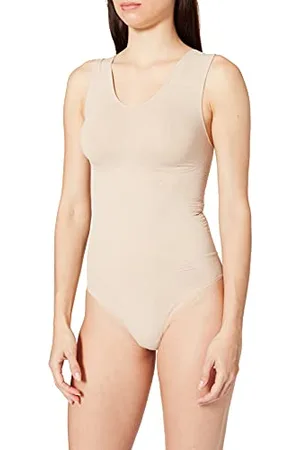 BELLY CLOUD Damen Paisley Formender Body, , 50 (Herstellergröße: XXL)