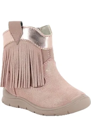 Primigi Jungen Mädchen Skate Cowboystiefel, ROSA Glitter-ROSA Antico, 26 EU