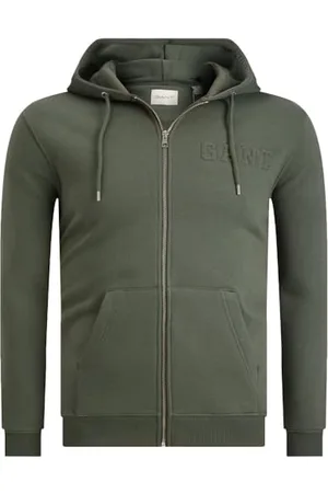 GANT Embossed Full-Zip Hoodie