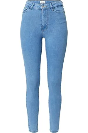 ONLY Damen Onliconic Hw Long ANK DNM Noos Skinny Jeanshose, , 28W / 30L EU