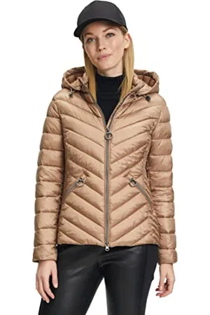 Betty Barclay Damen Steppjacke mit Abnehmbarer Kapuze ,46