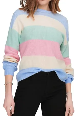 ONLY ONLATIA L/S Stripe Pullover KNT NOOS
