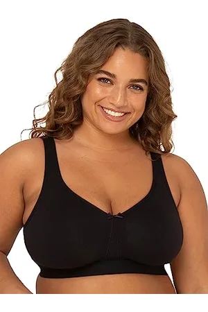 Fruit Of The Loom Damen Plus Size Wireless Cotton Bra BH mit voller Abdeckung, Undurchsichtige, , 95F