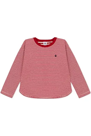 Petit Bateau Unisex-Kinder Langarm-T-Shirt, , 4 Jahre