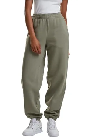 Urban classics Damen Sporthose Ladies Fluffy Sweatpants, Flauschige Jogginghose für Frauen, Loose Fit, Größen XS-5XL