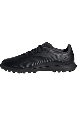 adidas Unisex Predator 24 League Turf Boots Fußballschuhe, Core Black/Carbon/Core Black, 38 2/3 EU