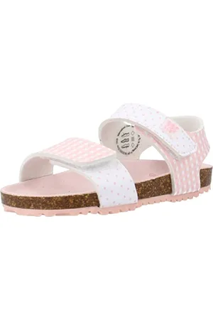 Garvalin Jungen Mädchen 232431 Sandale, Weiß und Rosa, Champion, 24 EU