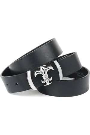 Anthoni Crown Damen Ledergürtel Gürtel, , 90