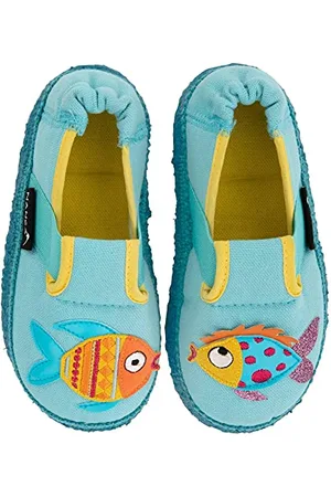Nanga Kinder - Unisex Mädchen Hausschuh Goldfischi 33