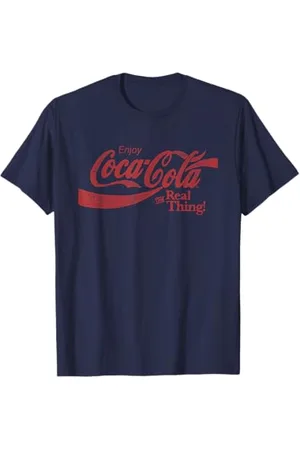 Coca-Cola T-Shirt, Unisex, Kurzarm, , S, Klassisch, Einfarbig, Sommer