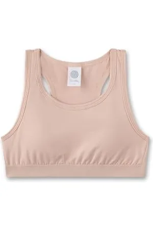 Sanetta Mädchen-Bustier Nude | Bequemes und angenehmes Bustier für Mädchen aus Baumwoll-Modal-Mix. | Mädchen Bustier 176