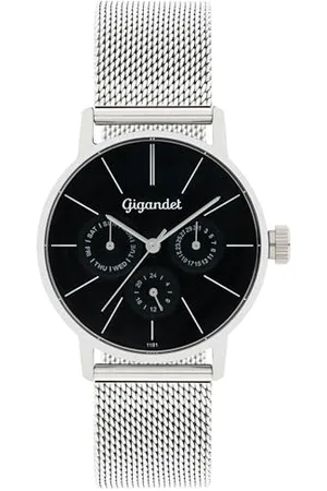 Gigandet Damen Analog Japanisches Quarzwerk Uhr mit Edelstahl Armband VNAG38/006