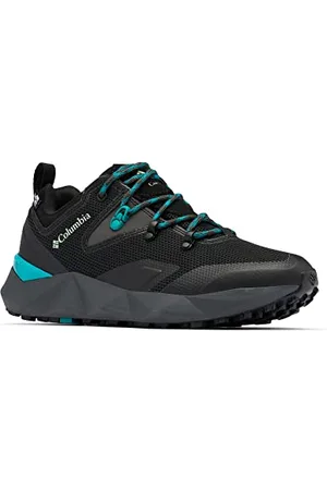 Columbia Facet 60 Low Outdry Waterproof wasserdichte Wandersneaker für Damen, Schwarz (Black x Dark Grey), 39.5 EU