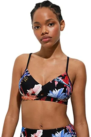 Desigual Womens Biki_ATTINA I Bikini, Black, S