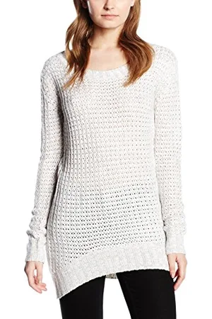 Urban classics Damen Damen Long Wideneck Sweater Pullover, Navy, X-Large, , X-Small