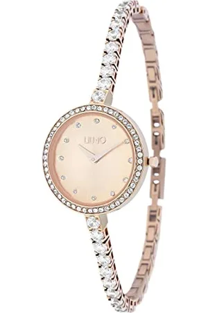 Liu Jo Damen Analog Quarz Uhr mit Edelstahl Armband TLJ1811