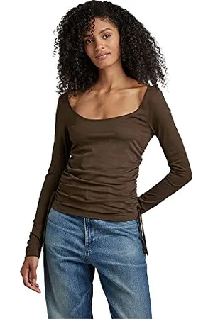 G-Star RAW Damen Adjustable Slim Deep Scoop Top