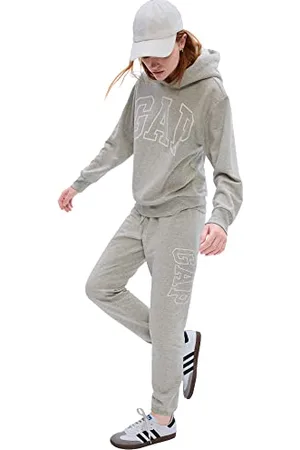 GAP Damen Oversized Logo Fleece Jogger Sweatpants, , Medium