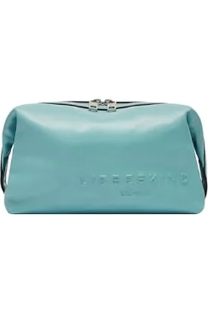 liebeskind Berlin ELVIRA PAPER TOUCH CRINKLE Pouchette Beauty Pouch Accessories M, black (HxBxT 13cm x23.5cm x14cm)