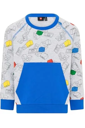 LEGO Wear Sweatshirt Jungen Mädchen ohne Kaputze - 100% Baumwolle - LWSTORM 606