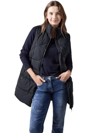 CECIL Damen B220234 Lange Weste, , XS