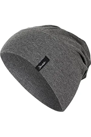 Sterntaler OCS Beanie melange - Lässige Slouch Beanie Mütze aus Melange Singlejersey (Bio) - Unisex Kopfbedeckung - variabel tragbar - Baby und Kinder Übergangsmütze - , Größe 51