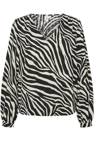 VERO MODA VMTEAGAN L/S V-Neck TOP WVN BTQ GA