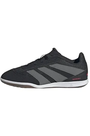 adidas Predator Club Sala Indoor Football Boots Kids Fußballschuhe, core Black/Grey Four/Lucid red, 21 EU