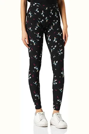 Urban classics Damen Ladies Soft AOP Leggings, , 5XL