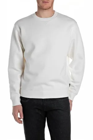Replay Herren Basic Sweatshirt Rundhals, , M